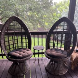 Wicker Chairs 