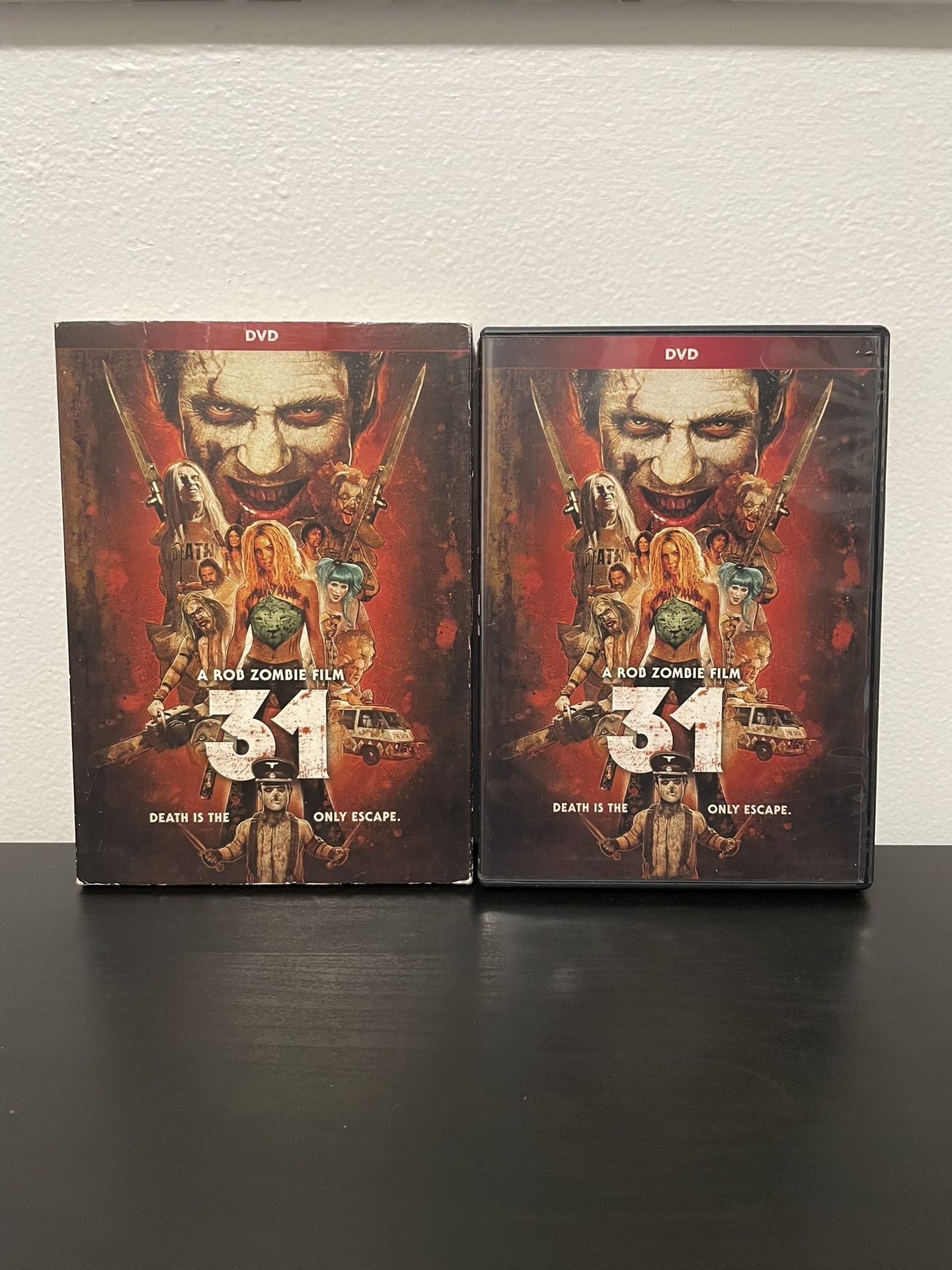 31 DVD Movie Rob Zombie Horror Halloween Slasher Widescreen Slipcover