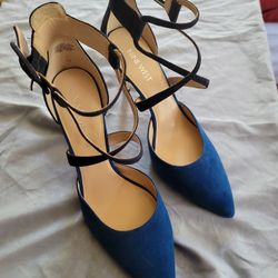 Nine West Lady's Shoes Size 8.5 - 4 Inch Heel