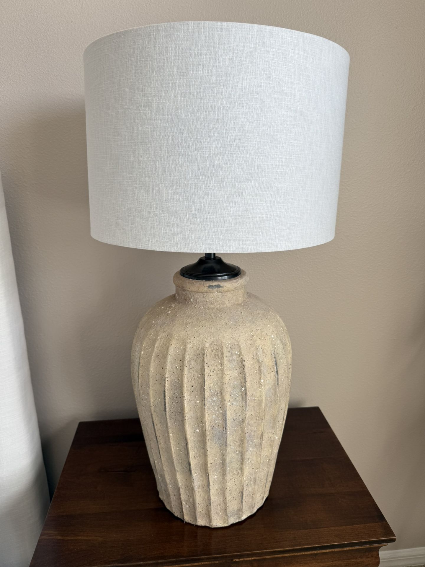 Potterybarn Anders lamps, set of 2 in 31 inch size. Pet and smoke free home. Pick up Oviedo.   Currently retails for $400 before tax per lamp. 