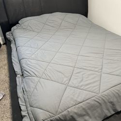 Queen Bed- Frame, Mattress & Box spring 