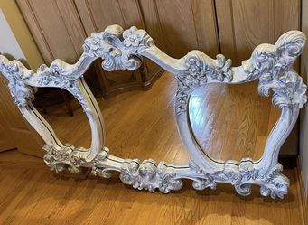 Beautiful Large Mid Century Mirror
