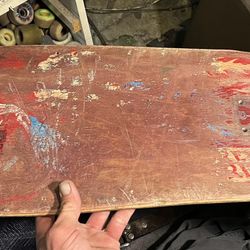Vintage 80’s Santa Cruz Cory O’Brien Old School Skateboard Deck 