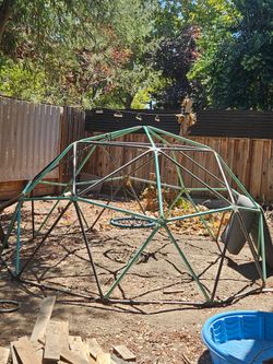 Geodesic Dome Climbing Structure for Kids