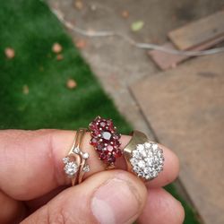 Gold 14k Diamond Rings