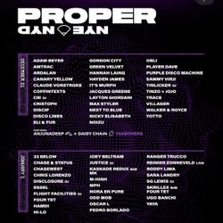 CRSSD  Proper NYE 2-Day  12/31-1/1 $310 OBO