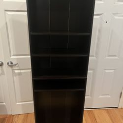 Black Bookshelf