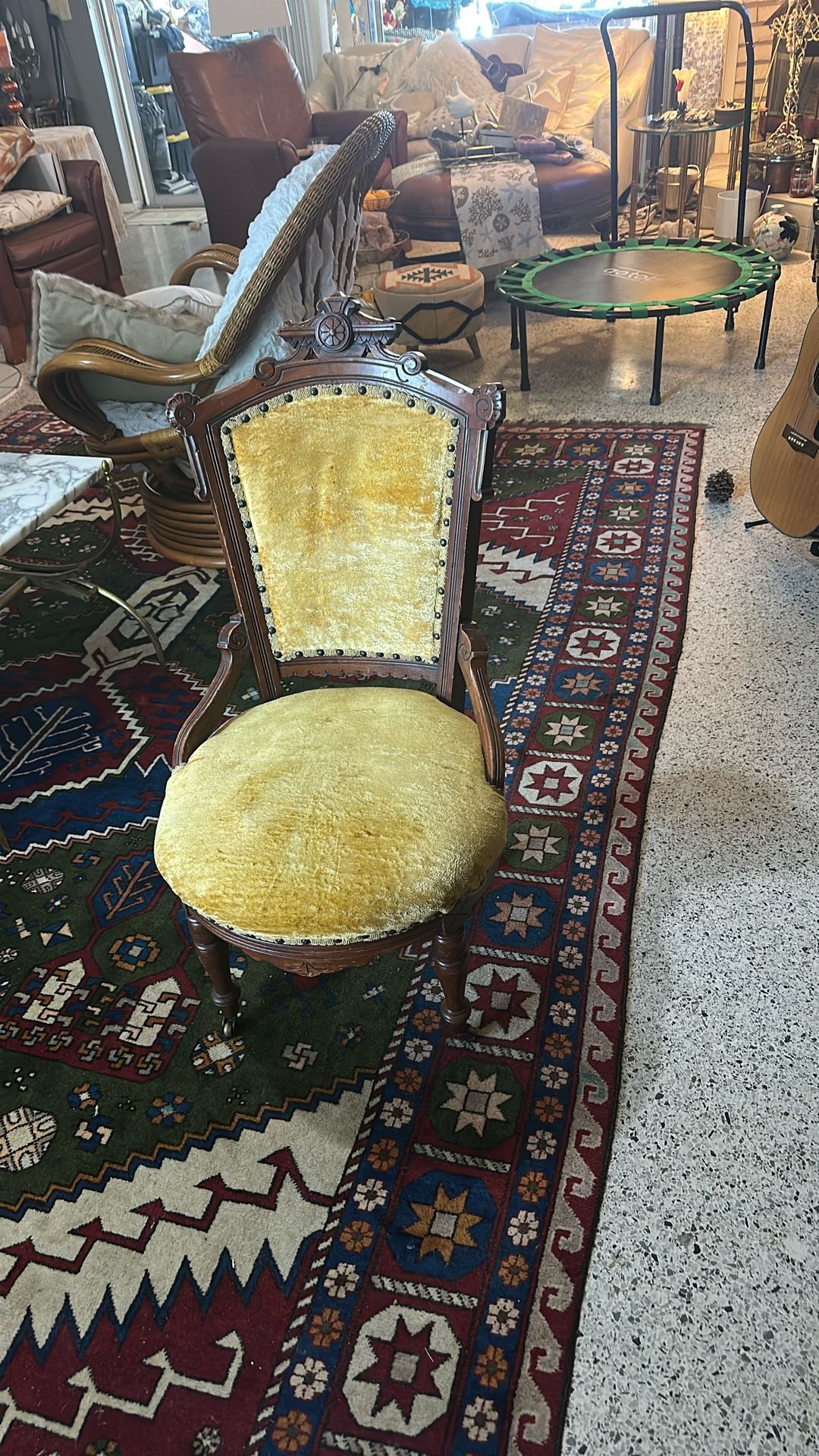 Antique Solid Wood Chair