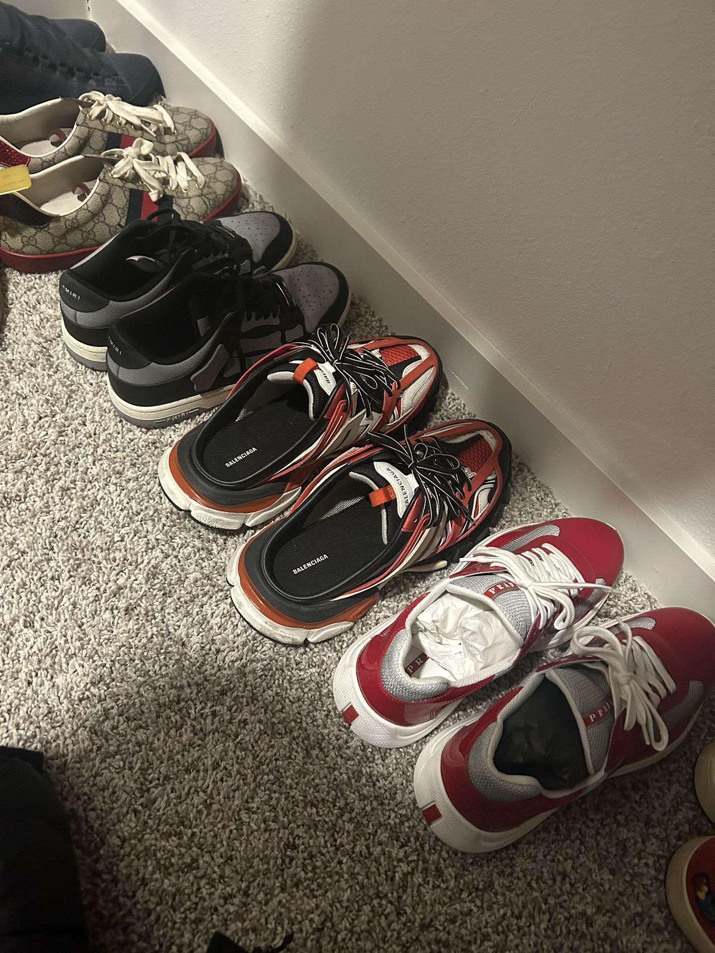 Designer Shoes For Sale. Amiri, Gucci, Off White