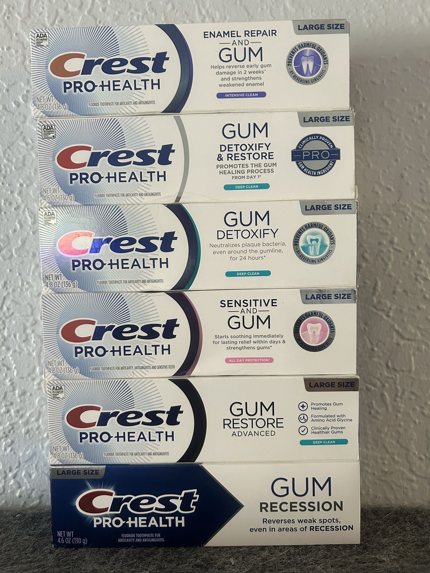 Crest Toothpaste $3.50 Each New