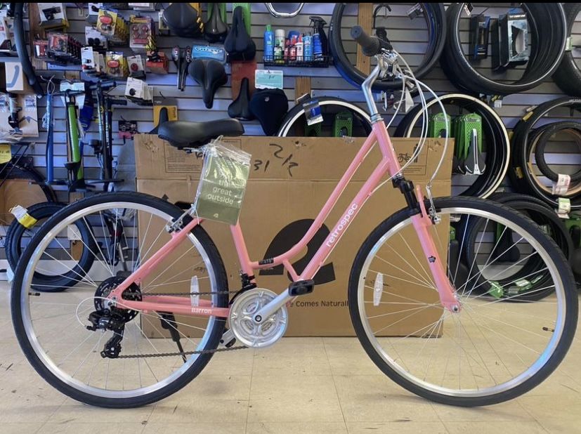 BrandNew Retrospec Barron Comfort Hybrid Bike - Step Through 21 Speed Shimano Tourney, Sealed Bottom Bracket, Free Delivery