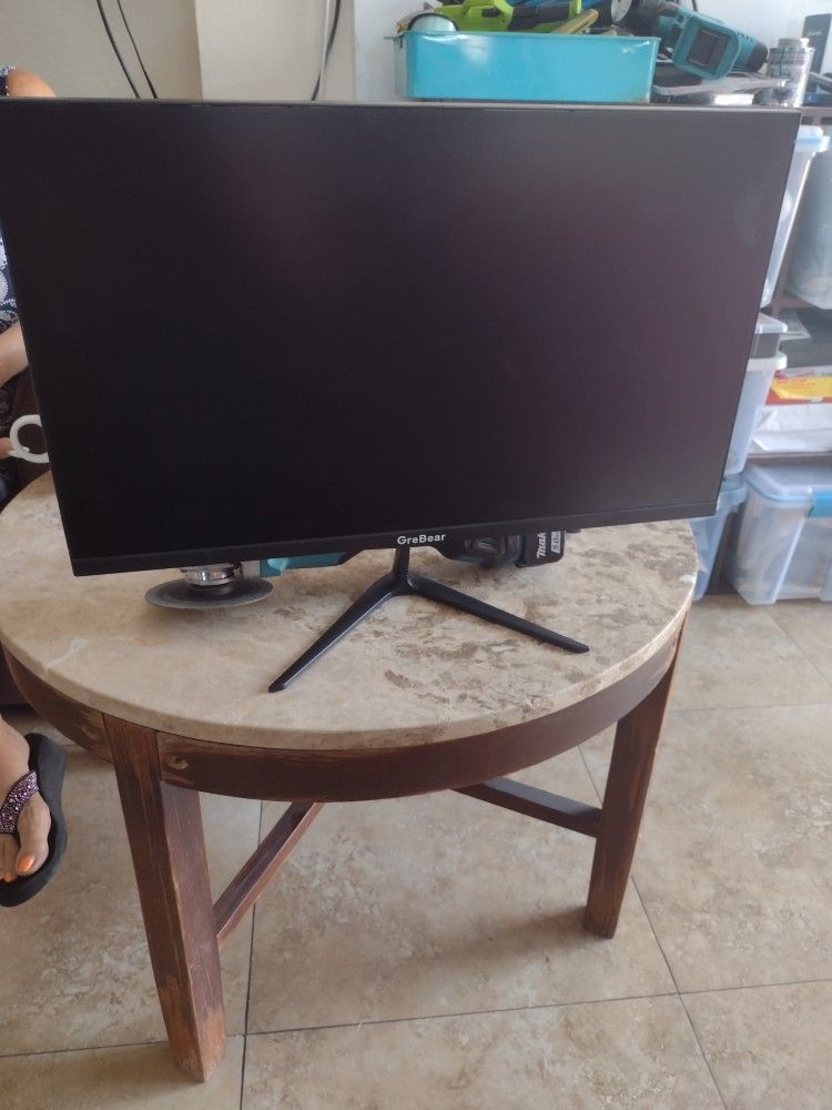 Computer Led Monitor With Speaker Built In 24 Inch