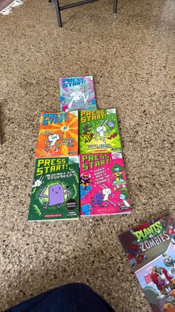 5 Of Press Start Books