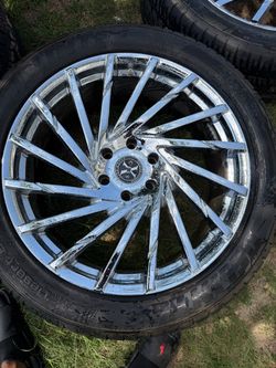 22s rims and tires
