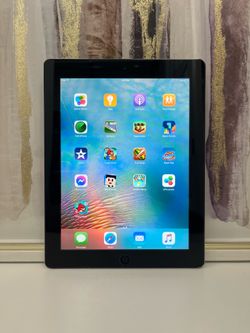 Apple iPad 2nd Gen Black A1395 16GB Tablet 9.7” iOS 9.3.5 - $19