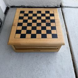 Vintage wooden game boards in like new condition!