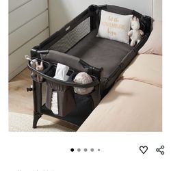 Crib Playpen with Mattress & bedding