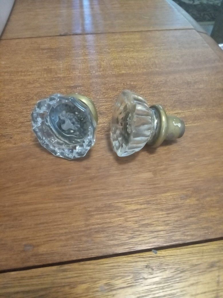 Antique Glass Door Knobs