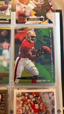 1995 fleer Jerry Rice #348