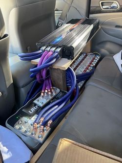 Full audio competition setup