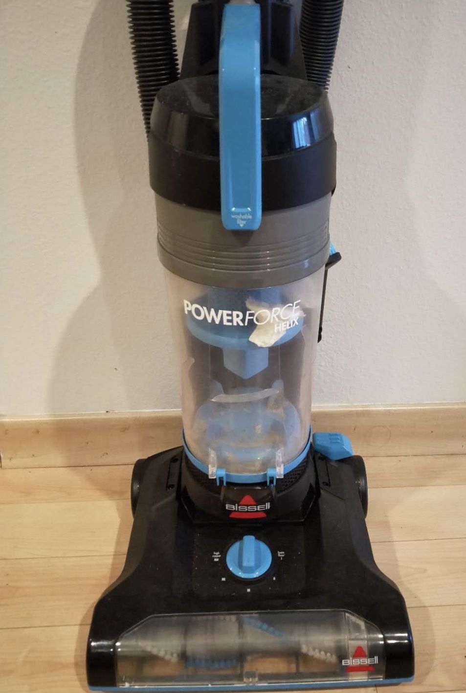 Pretty Light Blue & Black Power Force Vacuum