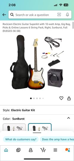 RockJam Guitar Set