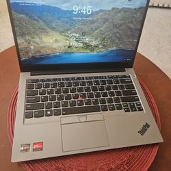 Lenovo ThinkPad E14 AMD Ryzen 7 5825U 24gb Ram 1TB NVMe M.2 Drive 14" Screen Excellent Condition 