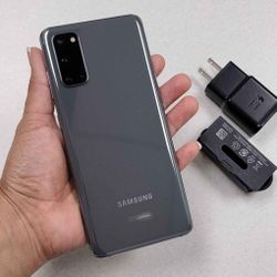 Samsung Galaxy S20, Factory Unlocked,  Excellent Condition. Like New 