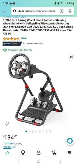 DIWANGUS Racing Steering Wheel Stand Simulator Racing Stand Tilt