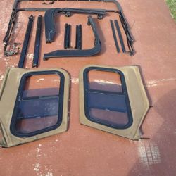 Bestop SuperTop YJ Hardware Frame