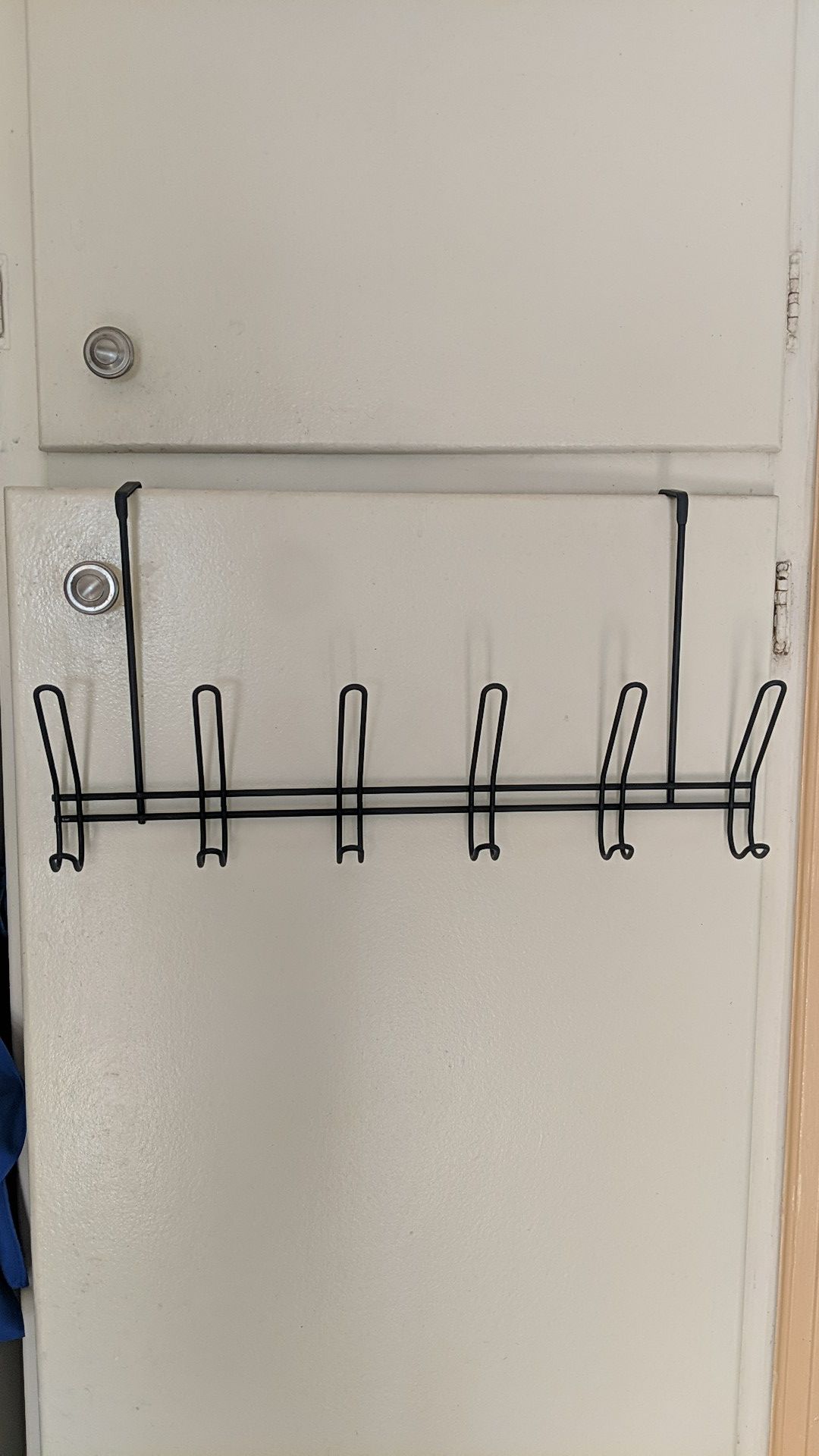 Over the door coat hangar never used 6 double hooks