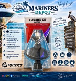 NEW OEM Mercury Marine 44357T2 Flushing Kit – Outboard/MerCruiser
