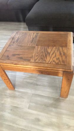 Oat end table