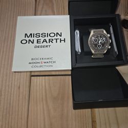 Omega Swatch Mission On Earth Desert Speedmaster