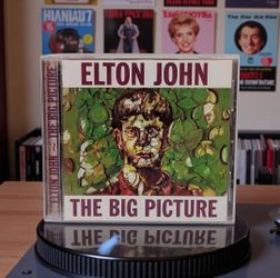 Elton John The Big Picture (CD, 1997) Twenty-fifth Studio Album Mercury Records Excellent Condition. This image shows the 1997 studio album The Big Pi