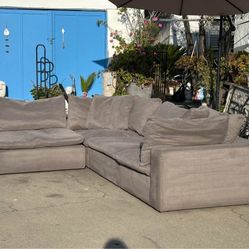 4 Pcs Gray Modular Dream Cloud Couch 