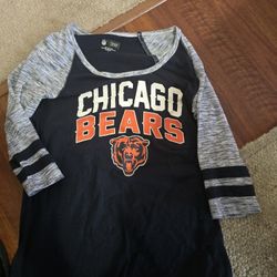 CHICAGO BEARS LADIES SHIRT NEW MEDIUM 