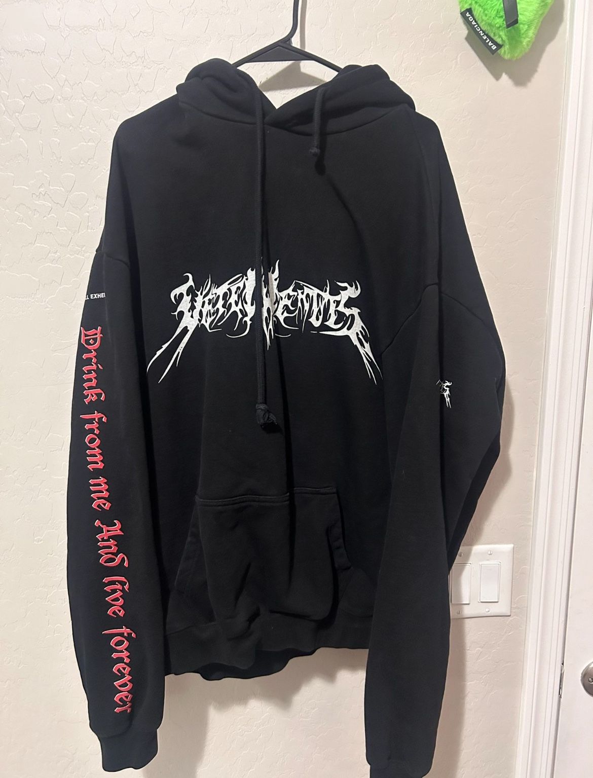 Vetements TFD hoodie