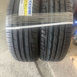 2 -Brand new 225/55 /ZR 17 Tires