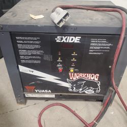 Workhog Commerical Forklift Charger By EXIDE