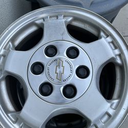 2002 Chevy Silverado Rims - 16in