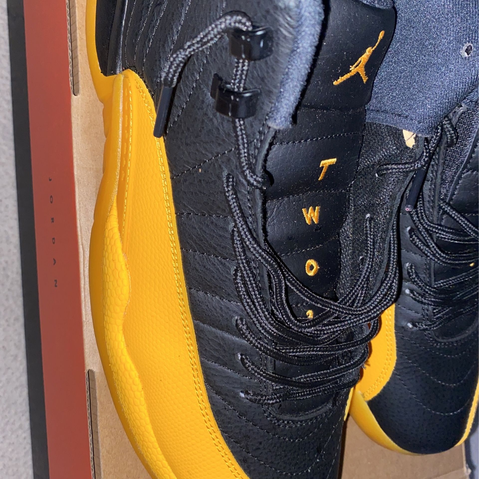 Retro Air Jordan Universal Gold 12’s