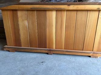 Cedar planter