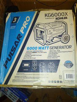 Generator 6000watt