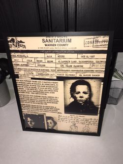 Michael Myers Brand New Frame Halloween
