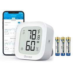 Govee H5103 WiFi Thermometer Hygrometer with E-Ink Display, Temp & Humidity Monitor