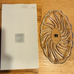 Mikasa Oval Canape 14 1/2”. New in Box.