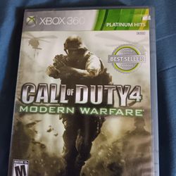 Call Of Duty 4 Modern Warfare - Xbox 360