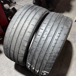 2USED TYRES YOKOHAMA.       245/35/31.     65% TREAD.      @$100, INSTALLED BOTH 