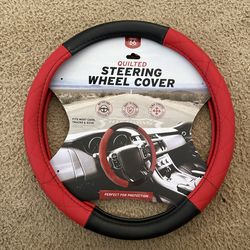 Steering wheel cover